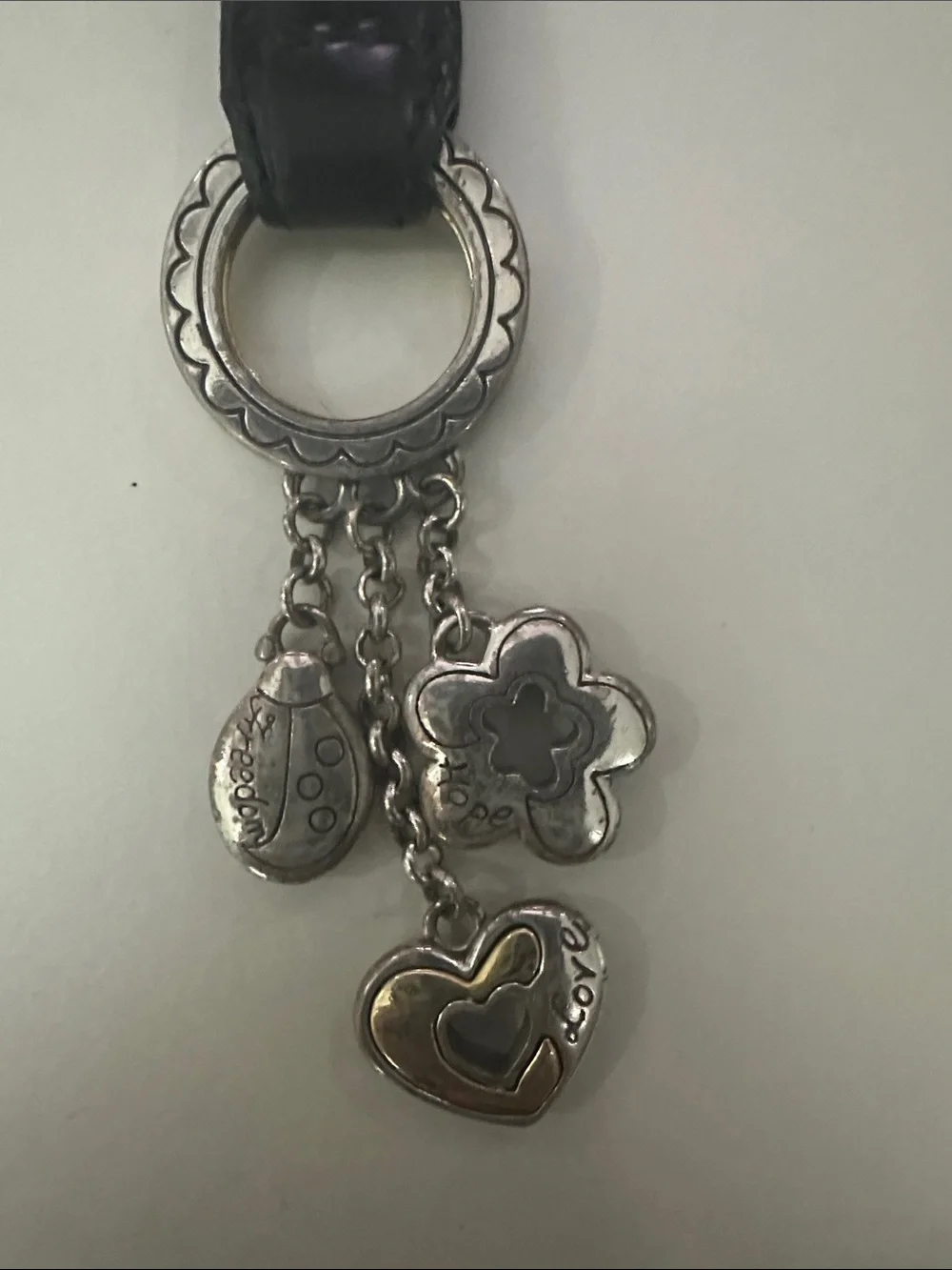Brighton keyring black